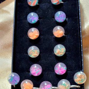 Starlet Shimmer ring kit + 5 additional rings by Paparazzi